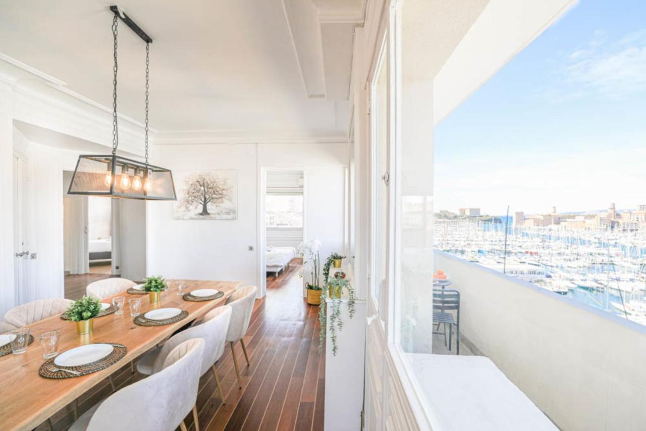 Vieux-Port - Vue Exceptionnelle - 3 Ch Et Clim Apartment Marseille Exterior photo